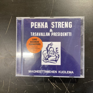 Pekka Streng & Tasavallan Presidentti - Magneettimiehen kuolema (remastered) CD (VG/M-) -psychedelic folk rock-